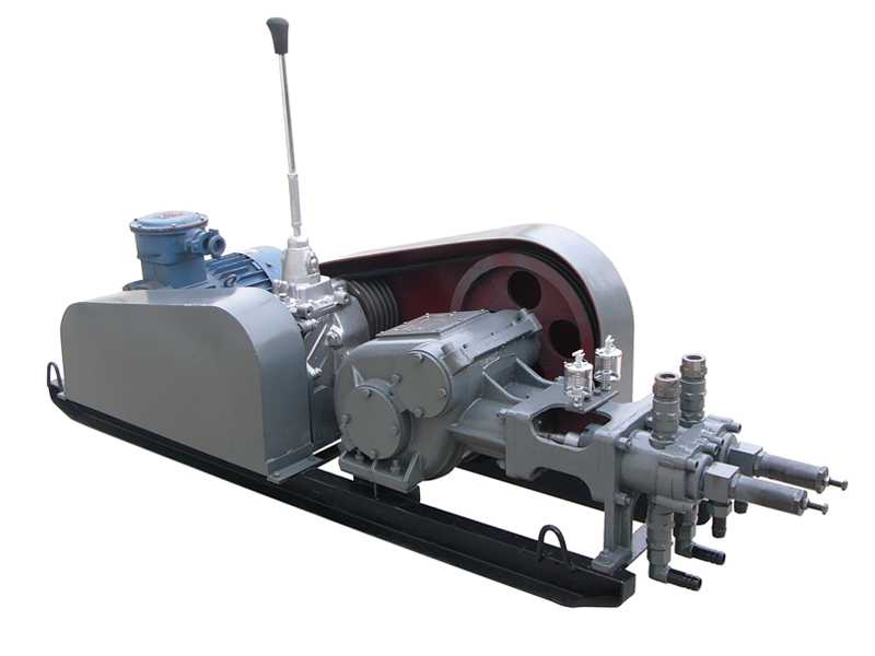 Electric grouting pump for mining